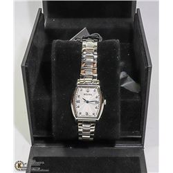 NEW BULOVA DIAMOND ACCENTED LADIES WATCH