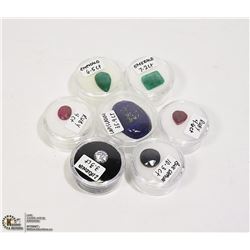 GENUINE RUBY, EMERALD, SAPPHIRE