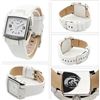 Image 2 : NEW DIESEL WHITE DIAL/WHITE LEATHER BAND MSRP$249