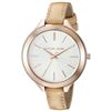 Image 6 : NEW MICHAEL KORS ROSE GOLD / BROWN BAND MSRP $275