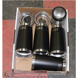 FLAT OF YETI THERMAL CUPS