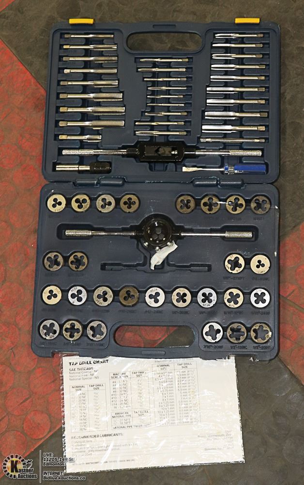 MASTERCRAFT TAP & DIE SET