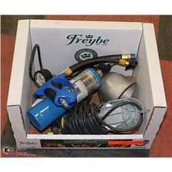 GARAGE LOT: INCLUDES TREBLE LIGHT, AIR PRESSURE