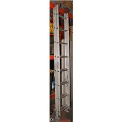 ALUMINUM EXTENSION LADDER