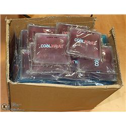 BOX OF APPROX 70 INDIVIDUAL / REUSABLE HAND,POCKET