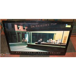 BOULEVARD OF BROKEN DREAMS PICTURE 36 X 22