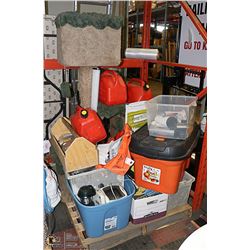 PALLET OF HOUSEHOLD MISC.