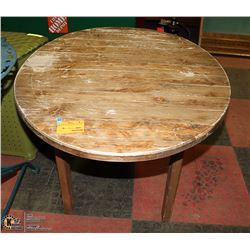 SOLID WOOD END TABLE 36 X 26 X 19