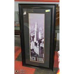 PICTURE OF NEW YORK CITY 24 X 46