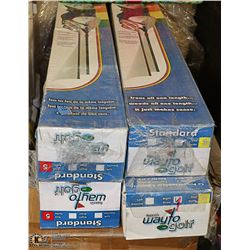 LOT OF 4 SZ 3 & 5 RIGHT HANDED GOLF CLUBS