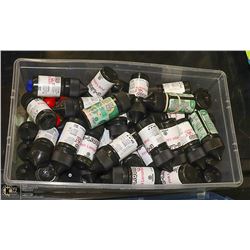 LARGE BIN OF VAPE SALTS * VARIOUS SIZES, STRENGTHS