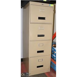 4 DRAWER VERTICLE METAL FILE CABINET
