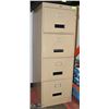 Image 1 : 4 DRAWER VERTICLE METAL FILE CABINET