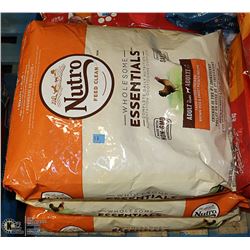 THREE 13.61KG BAGS OF NUTRO FARM RAISED CHICKEN