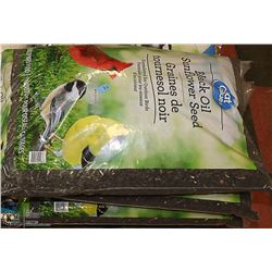 FOUR 13KG BAGS OF BLACK OIL SUNFLOWER SEED
