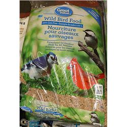 FOUR 18KG BAGS OF WILD BIRD FOOD