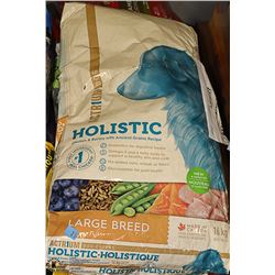FOUR 16KG BAGS OF ACTR1UM HOLISTIC CHICKEN