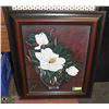 Image 1 : ORIGINAL FLORAL PAINTING BY B SAWCHUK SIGNED