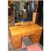 Image 1 : WOODEN VANITY WITH DRAWERS 44 X 18 X 28