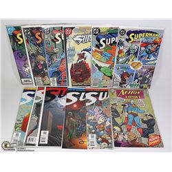 16 VARIOUS COLLECTOR SUPERMAN COMIC