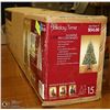 Image 1 : NEW HOLIDAY TIME 6.5FT PRELIT CHRISTMAS TREE