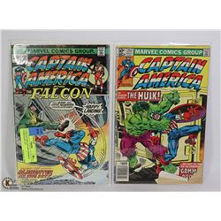 2 COLLECTOR CAPTAIN AMERICA COMICS #192, 257