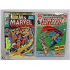 Image 1 : 2 COLLECTOR COMICS MS MARVEL #6 AND SUPERBOY #190