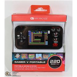 MY ARCADE GO GAMER PORTABLE V CONSOLE 220 GAMES