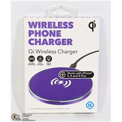 NEW GEMS QI WIRELESS PHONE CHARGER