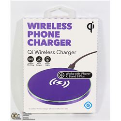 NEW GEMS QI WIRELESS PHONE CHARGER