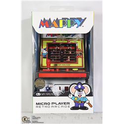 NEW MY ARCADE MAPPY ARCADE MICRO GAME CABINET