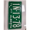 Image 1 : 1971 LICENSE PLATE