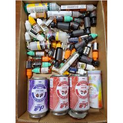 LARGE FLAT OF VAPE JUICE *VARIOUS SIZES, STRENGTHS