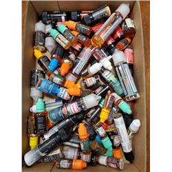 LARGE FLAT OF VAPE JUICE *VARIOUS SIZES, STRENGTHS
