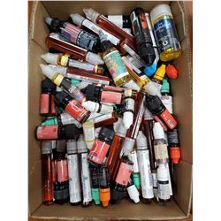 LARGE FLAT OF VAPE JUICE *VARIOUS SIZES, STRENGTHS