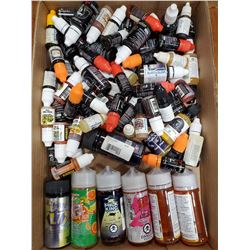 LARGE FLAT OF VAPE JUICE *VARIOUS SIZES, STRENGTHS