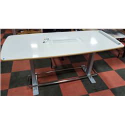 NEW ADJUSTABLE HEIGHT WHITEBOARD WORK TABLE