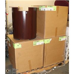 PALLET OF 4 PEDASTAL TABLE BASES