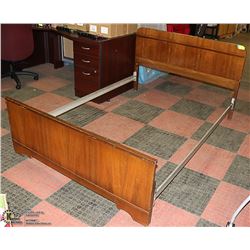 BEDFRAME WITH HEADBORAD AND FOOTBOARD