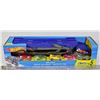 Image 1 : MATTEL HOT WHEELS TURBO HAULER HOLDS UP TO 40 CARS