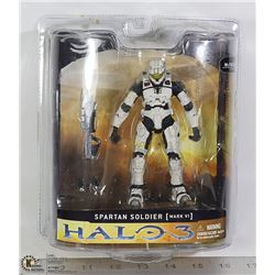 MCFARLANE HALO 3 SERIES 1 SPARTAN SOLDIER: WHITE