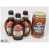 Image 1 : 3 BOTTLES OF PURE CANADIAN MAPLE SYRUP 250 ML