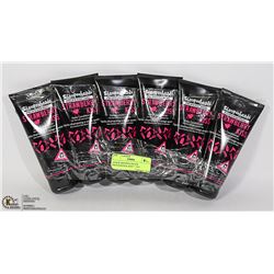 6 PACK SHAMPOO HEADS PROFESSIONAL STRAWBERRY