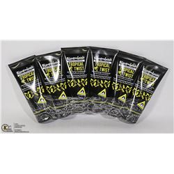 6 PACK SHAMPOO HEADS TROPICAL TWIST PRO