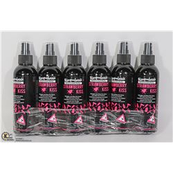 6 PACK SHAMPOO HEADS PROFESSIONAL STRAWBERRY KISS