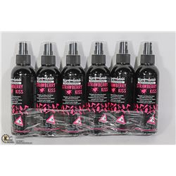 6 PACK SHAMPOO HEADS PROFESSIONAL STRAWBERRY KISS