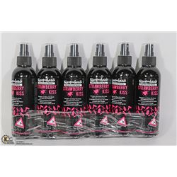 6 PACK SHAMPOO HEADS PROFESSIONAL STRAWBERRY KISS