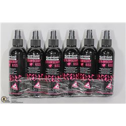 6 PACK SHAMPOO HEADS PROFESSIONAL STRAWBERRY KISS