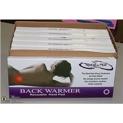 CASE OF 6 NEW REPEAT THE HEAT BACK REUSABLE HEAT /