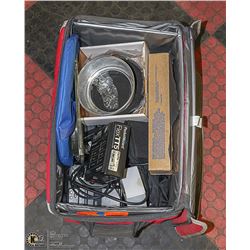 4 BAGS OF ASSORTED CAMERA EQUIPMENT